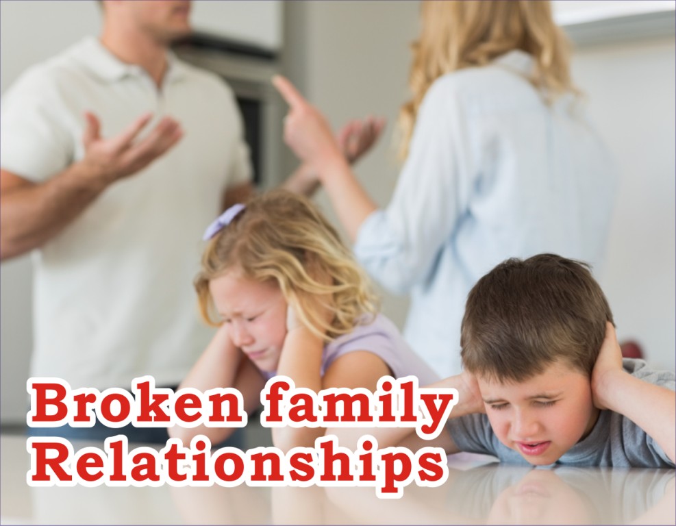 Solution of Broken Family Relationshipa by Zartashia Zareen